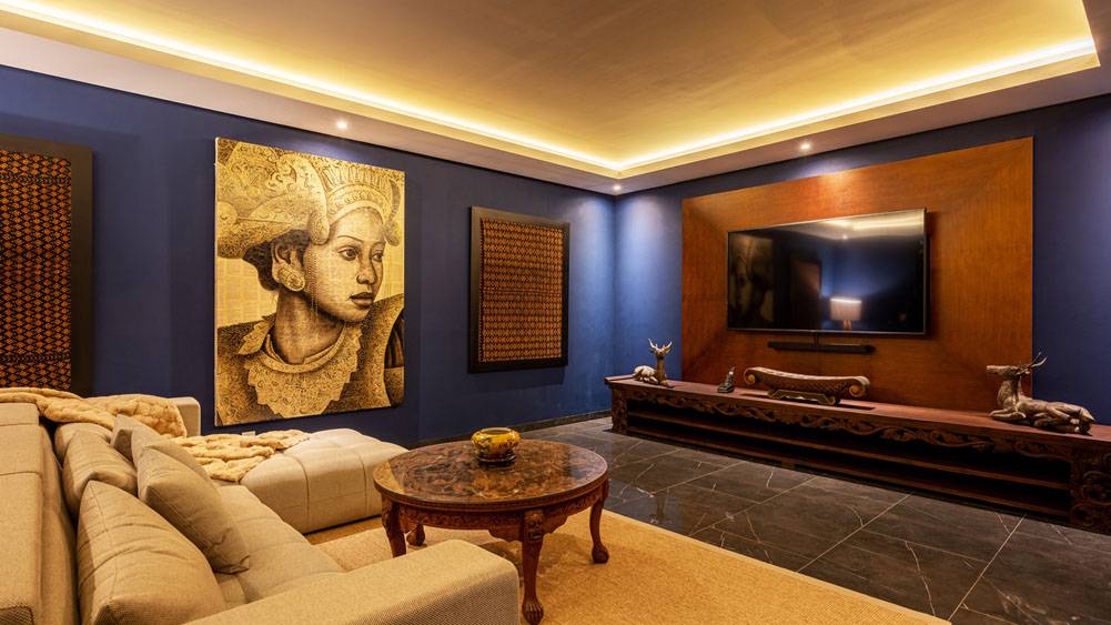 Tirtha Bayu Villa I - Media room